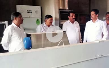 ಸಿದ್ಧಾಪುರ: ಪಟ್ಟಣದಲ್ಲಿ ನಿರ್ಮಾಣವಾಗುತ್ತಿರುವ ಇಂದಿರಾ ಕ್ಯಾಂಟೀನ್ ಕಟ್ಟಡ ಕಾಮಗಾರಿ ವೀಕ್ಷಿಸಿದ ಶಾಸಕ ಭೀಮಣ್ಣ ನಾಯ್ಕ