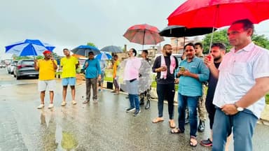 हज़ारीबाग: विधायक प्रदीप प्रसाद ने मासीपीढ़ी की जलजमाव समस्या पर संज्ञान लिया