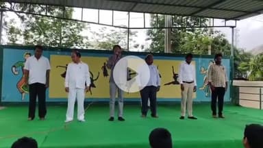 కనిగిరి: యోగా సాధన ద్వారా విద్యార్థులు ఒత్తిడిని అధిగమించవచ్చు : కనిగిరి ఎంఈఓ నారాయణరెడ్డి