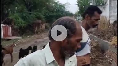 टेहरोली: टोड़ीफतेहपुर में करीब 11 लाख रुपए की लागत से बना नाला पहली बारिश में गिरा, भ्रष्टाचार का मामला सामने आया