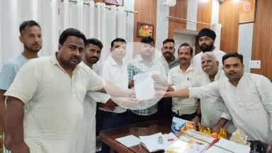 पीलीभीत: नगर पालिका के अधिशासी अधिकारी को सभासदों ने दिया ज्ञापन, कहा- अधूरे नालों से जल भरा हुआ, जिम्मेदार निर्माण विभाग होगा