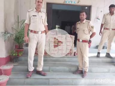 मांझा: मांझा थाने की पुलिस ने गुप्त सूचना पर छापेमारी कर 211 लीटर शराब बरामद की: थाना अध्यक्ष