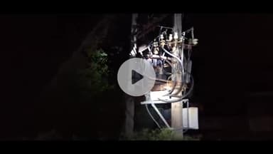 इटकी: इटकी के गढ़गांव टिकरा टोली में वज्रपात से 100 केवीए का ट्रांसफार्मर जला, टिकरा टोली अंधेरे में डूबा