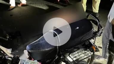 बेन मोड़ पर अज्ञात वाहन की टक्कर से मोटरसाइकिल सवार की मौत