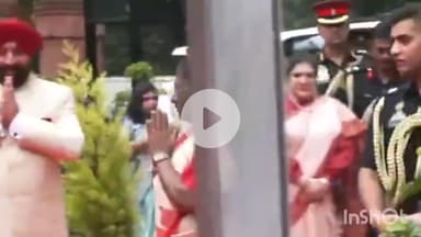 देहरादून: राष्ट्रपति द्रोपदी मुर्मू ने राष्ट्रपति निकेतन में कई योजनाओं का किया शिलान्यास, एनआईवीएच में बच्चों को किया सम्मानित