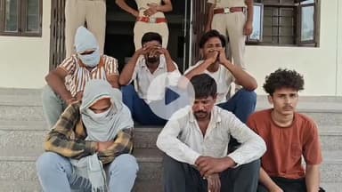चूरू: एरिया डोमिनेशन अभियान के तहत कोतवाली पुलिस ने पंखा सर्किल के पास सहित शहर से 6 लोगों को किया गिरफ्तार