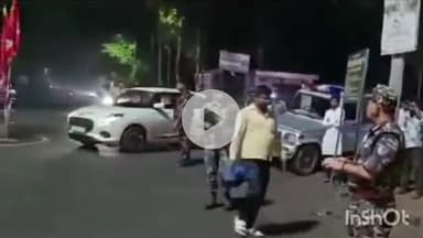 मेदिनीनगर (डालटनगंज): कोयल नदी का जलस्तर बढ़ने से डीआईजी ने किया रिवर फ्रंट का निरीक्षण, प्रशासन सतर्क