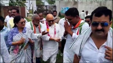 इटावा: बसरेहर इलाके में सदस्यता कार्यक्रम में पहुंचे कांग्रेस प्रदेश अध्यक्ष अजय राय, भाजपा पर जमकर निशाना साधा