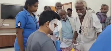 కనిగిరి: పట్టణంలో ఎమ్మెల్యే ముక్కు ఉగ్ర నరసింహారెడ్డి ఆధ్వర్యంలో ఉచిత మెగా కంటి వైద్య శిబిరం, పెద్ద సంఖ్యలో తరలివచ్చిన వృద్ధులు