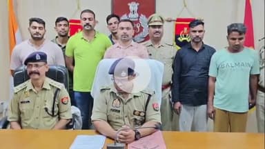 अमरोहा: सैद नंगली थाना पुलिस ने ₹8 लाख कीमत के गांजे के साथ 2 तस्करों को पकड़ा, एसपी ने किया खुलासा