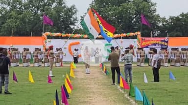नाथनगर: नाथनगर सीटीएस में 640 चालक सिपाहियों का पारण परेड, आईजी ने दिलाई कर्तव्यनिष्ठता की शपथ