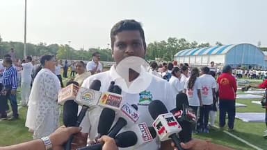 जगदलपुर: विश्व योग दिवस के जिला स्तरीय आयोजन पर बस्तर कलेक्टर ने दी प्रतिक्रिया