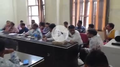 कनवास: उपखण्ड कार्यालय पर आयोजित ब्लॉक स्तरीय बैठक में आपदा प्रबंधन की तैयारियों सहित अन्य मामलों पर हुई चर्चा