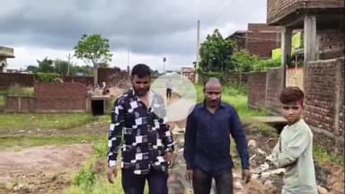 चान्हो: बलसोकरा NH से गांव जाने वाली सड़क जर्जर, ग्रामीणों की मांग के बाद भी नहीं बनी सड़क #jansamasya