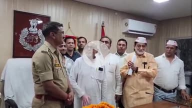 अमरोहा: नए ASP का व्यापारियों के संगठन ने किया स्वागत, रखी अपनी मांगे