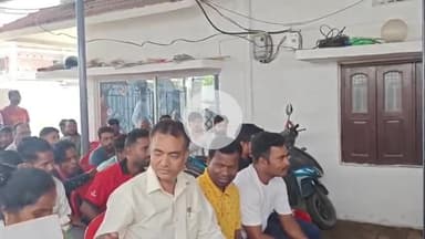 खलारी: जगत पुरम में विधायक सुरेश बैठे ने ग्रामीणों की सुनीं समस्याएं