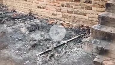 टेहरोली: वरमपुरा में अराजक तत्वों ने किसान के फार्म हाउस में लगाई आग, कृषि उपकरण जलने से हुआ भारी नुकसान