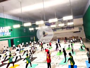 हज़ारीबाग: मादक पदार्थ के विरुद्ध जागरूकता अभियान के तहत उत्तरी छोटानागपुर में योग कार्यक्रम आयोजित