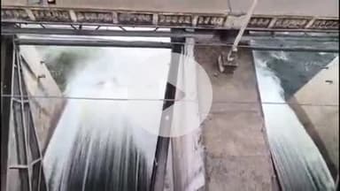 लाडपुरा: कोटा क्षेत्र में हो रही बारिश से बांधों में पानी की आवक, कोटा बैराज से 2 गेट खोलकर 6000 क्यूसेक पानी की निकासी