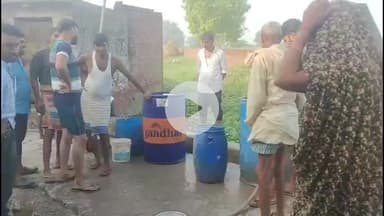 जलेसर: गांव नगला बंधा में ट्रांसफार्मर फूका ग्रामीण हुए परेशान, जनरेटर की मदद से पानी की कर रहे पूर्ति लगाए आरोप #Jansamasya