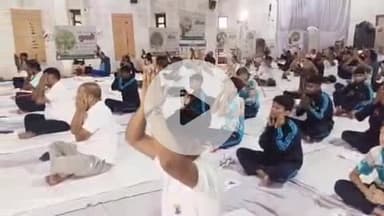 गुमला: वन अर्थ, वन हेल्थ थीम पर नगर भवन सहित 36 स्थानों पर सामूहिक योगाभ्यास