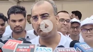 पटना ग्रामीण: राजद नेता तेजस्वी यादव के विवादित बयान पर स्वास्थ्य मंत्री मंगल पांडेय ने प्रधानमंत्री पर किया पलटवार