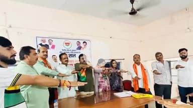 पवई: पवई जनपद पंचायत के बीआरसी भवन में संकल्प सभा का आयोजन किया गया