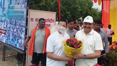 मंझनपुर: योग दिवस पर कौशाम्बी पुलिस लाइन में पुलिस ने किया सामूहिक योग प्रदर्शन, 307 रिक्रूट आरक्षियों ने लिया हिस्सा