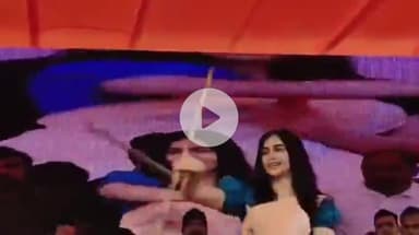 इंदौर: 11वें अंतरराष्ट्रीय योग दिवस पर इंदौर पहुंचीं अभिनेत्री अदा शर्मा, लट्ठबाजी का किया प्रदर्शन