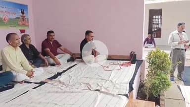 बासोदा: 'विश्व योग दिवस' पर बासौदा सब जेल में कार्यक्रम का हुआ आयोजन, क़ैदियों ने किया योगाभ्यास