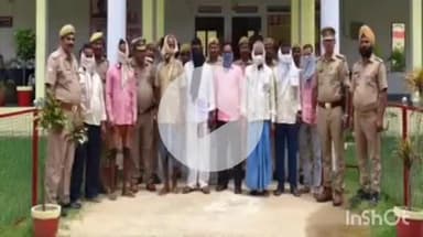 नानपारा: रिसिया पुलिस ने मारपीट के मामले में 8 अभियुक्तों को किया गिरफ्तार