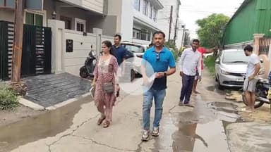 इंदौर: लसुड़िया शिलांग पुलिस प्रॉपर्टी डीलर को उस मैदान में ले गई, जहाँ उसने बैग जलाया था