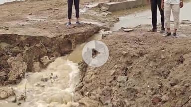 सांगोद: सांगोद के सावनभादौ डैम के गेटों से निकल रहा पानी, 2 हजार से अधिक खेतों में हुआ जलभराव