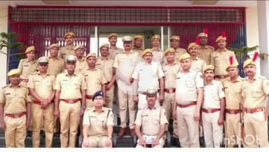 गांगड़तलाई: सल्लोपाट पुलिस थाने का वार्षिक निरीक्षण जिला पुलिस अधीक्षक हर्षवर्धन अगरवाला ने किया