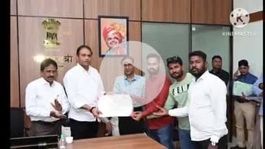 हिंगणघाट: शहरातील जीवरक्षक फाउंडेशनला वर्धा येथे पालकमंत्री पंकज भोयर यांच्या हस्ते गोशाळा प्रमाणपत्र प्रदान