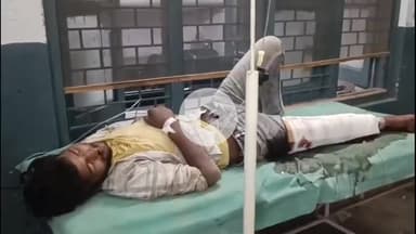 हसनपुर: उझारी के पास तेज रफ्तार 2 बाइकों में हुई भिड़ंत, एक बाइक सवार हुआ घायल