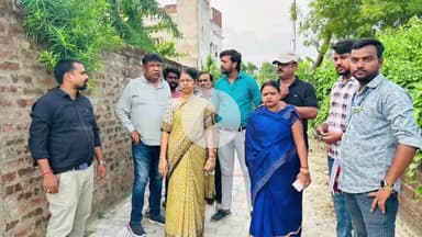 कटिहार: महापौर ने नगर निगम क्षेत्र के वार्ड संख्या 44 में चल रहे कार्यों का किया निरीक्षण, दिए दिशा निर्देश