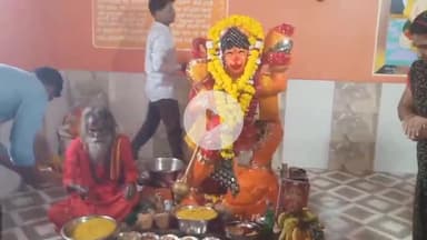 खरगौन: चिचलाय में ऋषि जमदग्नि की तपोभूमि बंढाटिया के हनुमानजी मंदिर का आठवां स्थापना दिवस मनाया गया