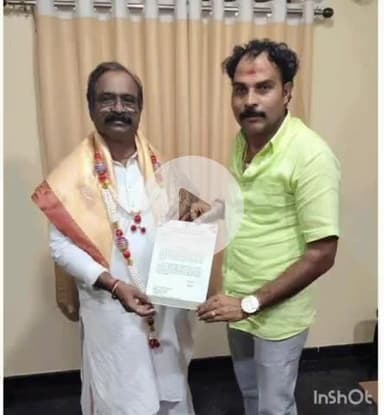 ಶಿರಸಿ: ಕಾಂಗ್ರೆಸ್ ಕಿಸಾನ್ ಘಟಕದ ಜಿಲ್ಲಾಧ್ಯಕ್ಷರಾಗಿ ನಟರಾಜ ಹೊಸುರು ನೇಮಕ