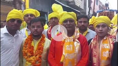 जलेसर: कस्बा जलेसर में बड़े धूमधाम से निकाली गई अहिल्याबाई होल्कर की शोभा यात्रा, हजारों की संख्या में लोग रहे मौजूद