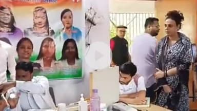 कांके: हरमू के नेत्रहीन विद्यालय में अखिल भारतीय क्षत्रिय महासभा ने नेत्र और दंत जांच शिविर का आयोजन किया