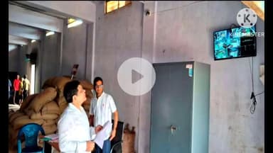 कटकमसांडी: उपायुक्त ने प्रखंड के झारखंड राज्य खाद्य निगम गोदाम का औचक निरीक्षण किया