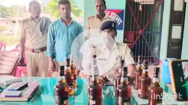 पतरघट: पस्तपार पुलिस ने एक तस्कर को अंग्रेजी शराब के साथ गिरफ्तार कर जेल भेजा