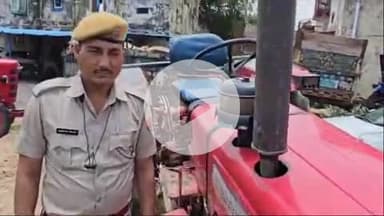 टोंक: बरौनी थाना पुलिस ने अवैध चेजा पत्थर से भरा एक ट्रैक्टर-ट्रॉली किया ज़ब्त