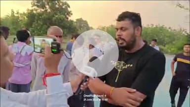 भोरे: लामीचौर पंचायत में मनरेगा के तहत बने खेल मैदान का मुखिया ने किया उद्घाटन, पेंशन राशि बढ़ने पर बिहार सरकार को दी बधाई