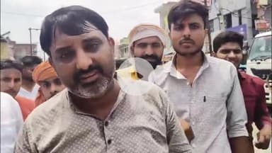 कादीपुर: सूरापुर चौराहे पर ब्राह्मण समाज के युवकों सहित अन्य वर्ग के लोगों ने एकजुट होकर बाजार में किया जाम