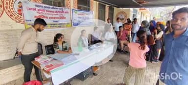 श्योपुर: दांतरदा में स्वास्थ्य शिविर आयोजित, 125 लोगों की एचआईवी, सिफारिस एवं टीबी की जांच हुई