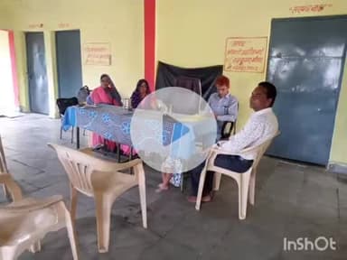 श्योपुर: धरती आभा शिविर में लापरवाही, कूंड हवेली में हितग्राही नहीं पहुंचे, खाली कुर्सियों के सामने बैठे रहे सीईओ