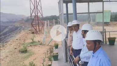 सिंगरौली: एनसीएल के निदेशक (तकनीकी) सुनील प्रसाद सिंह ने झिंगुरदा परियोजना का निरीक्षण किया, आवश्यक निर्देश दिए