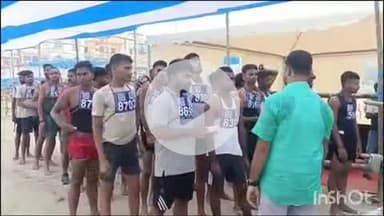 गोपालगंज: शहर के वीएम मैदान में होमगार्ड जवान की बहाली प्रक्रिया शुरू, पहले दिन 410 अभ्यर्थी शामिल, डीएम-एसपी मौजूद